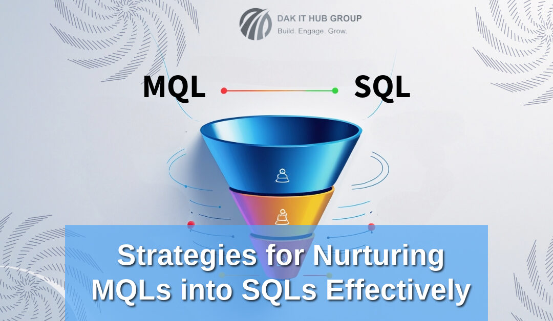 Strategies for Nurturing MQLs into SQLs Effectively
