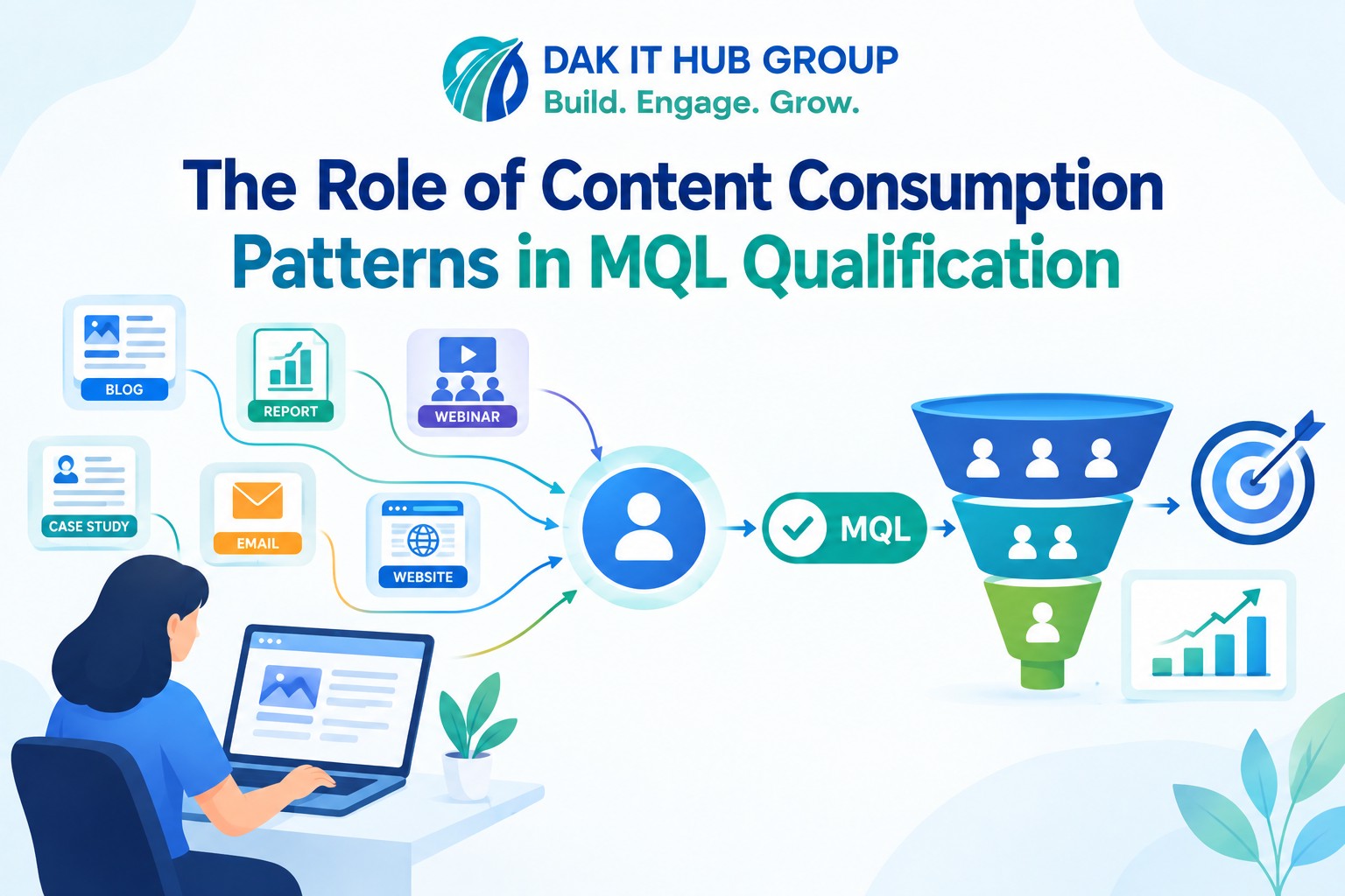 The Role of Content Consumption Patterns in MQL Qualification B2B lead generation